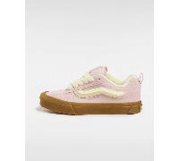 Vans Knu-Skool Damen Sneaker rosa/hellgelb/braun - 38