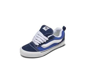 Vans Knu Skool Sneaker in Übergrößen Blau VN0009QCNWD1 große Herrenschuhe, Größe:47