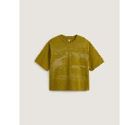 Vans - Kurzes Skate Hillz Bomb T-Shirt by Atiba Jefferson, Herren, Gold, Größe: XL