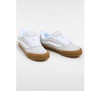 Vans Leder-Sneakers ''Knu Skool'' in Hellgrau - Größe 42,5 | Damen Sneakers