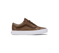 Vans Leder-Sneakers "Old Skool" in Braun - Größe 41 | Damen Sneakers