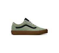Vans Leder-Sneakers "Old Skool" in Grün - Größe 44,5 | Damen Sneakers
