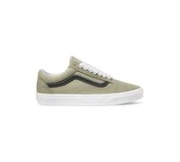 Vans Leder-Sneakers "Old Skool" in Khaki - Größe 36,5 | Damen Sneakers