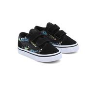 Vans Leder-Sneakers "Old Skool V" in Schwarz - Größe 21 | Babysneakers