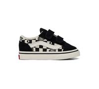 Vans Leder-Sneakers "Old Skool V" in Weiß - Größe 19 | Babysneakers
