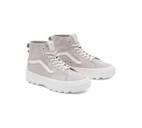 Vans Leder-Sneakers "Sentry SK8-Hi WC" in Beige - Größe 39 | Damen Sneakers