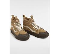 Vans Leder-Sneakers ''Sk8-Hi'' in Beige - Größe 40,5 | Damen Sneakers
