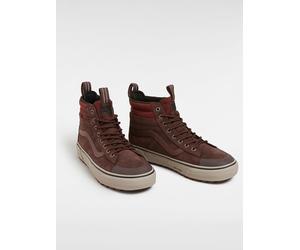 Vans Leder-Sneakers ''Sk8-Hi'' in Braun - Größe 36,5 | Damen Sneakers