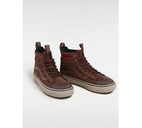 Vans Leder-Sneakers ''Sk8-Hi'' in Braun - 54% | Größe 40,5 | Damen Sneakers