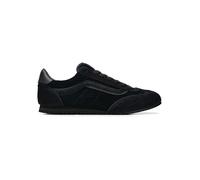 Vans Leder-Sneakers "Super Lowpro" in Schwarz - Größe 40 | Damen Sneakers