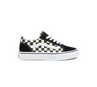 VANS Kinder Primary Check Old Skool Schuhe (4-8 Jahre) ((primary Check) Blk/white) Kinder Weiß, Größe 33