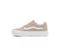 Vans Leder-Sneakers ''Ward Platform'' in Beige - Größe 40 | Damen Sneakers
