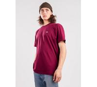 Vans Left Chest Logo T-Shirt burgundy Herren Gr. XS