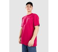 Vans T-Shirt Left Chest Logo – granatrot – Größe L