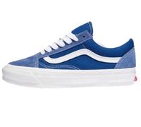 Vans LX Old Skool Damen Sneaker Blau Wildleder VN000D560QY1, blau, 41 EU