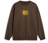 Vans M CLASSIC OVAL CREW Herren Sweatshirt, braun, größe S