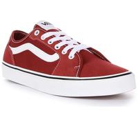 Vans Men's Filmore Decon Suede Canvas Trainers, Black/Black