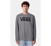 Vans Mn Classic Crew Ii Cement Heather/black Größe: XL | Pullover Outlet | Herren | Schwarz