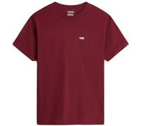 Vans MN LEFT CHEST LOGO TEE Herrenshirt, weinrot, größe S