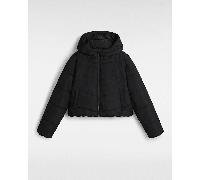 Vans - MTE Foundry Crop Steppjacke mit Kapuze, Damen, Schwarz, Größe: L