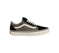 Vans - Niedrige Skate-Schuhe - Old Skool Black/Leopard für Damen - Größe 40 - schwarz schwarz 40