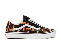 Vans Old Skool Skateschuh für Erwachsene, Thrasher Flame Black Multi, Größe 45/42