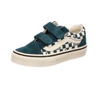Vans Kinderschuhe Old Skool V GEO CHECK Mystic Moss in Grün 32