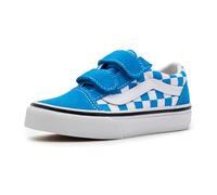 Vans Old Skool V für Kinder, unisex, kleines Kind, Color Theory Checkerboard Bright Azurblau, 11.5 Little Kid