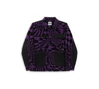 Vans P.a.m Spiral Checker Chore Jacket Perks & Mini Crown Jewel Größe: M | Casual hemden Outlet | Herren