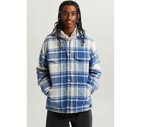 Vans - Piedmont Hooded Plaid Oatmeal Heather/True Navy - Jacke - Blau - XL - Shell: 100% Baumwolle; Lining: 100% Polyester,Flanell Blau XL