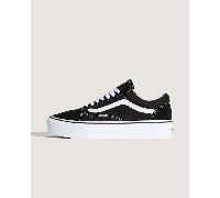 Vans Old Skool Platform Sneaker pechschwarz/weiß - 42.5
