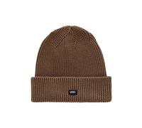 Vans Post Mütze Shallow Cuff Beanie Dirt Unisex, braun, Einheitsgröße