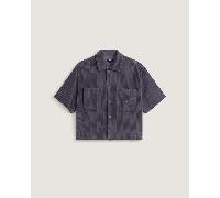 Vans - Premium Button Up Hemd aus Cord, Herren, Grau, Größe: XXL