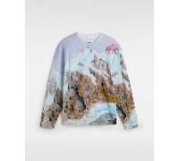 Vans - Premium Printed Knit Sweatshirt, Herren, Weiß, Größe: XXL