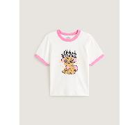 Vans - Puppy Ringer T-Shirt, Damen, Weiß, Größe: XXS