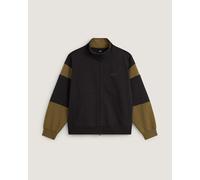 Vans Retro Sport Mock Neck Full Zip Sweater faded black Herren Gr. L
