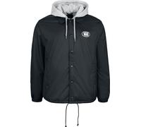 Vans Riley Hooded Coaches Jacket Übergangsjacke schwarz in M