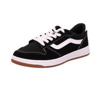 Vans Herren Ryland Ls Sneaker, Suede/Canvas Black/White, 44.5 EU