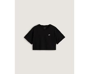 Vans - Salton Crop T-Shirt, Damen, Schwarz, Größe: S