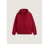 Vans - Salton Loose Hoodie mit Reißverschluss, Herren, Bordeaux, Größe: M