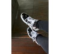 Vans - Sk8 Hi Floral Plaid Patchwork - Girl Schuhe - Schwarz - EU 36 - Textile, Leather/Textile/Gummi Schwarz EU 36