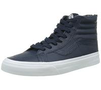 Vans Sk8-hi Reissue Zip, Unisex-Erwachsene Hohe Sneakers, Blau (Premium Leather/Dress Blues/True White), 44.5 EU