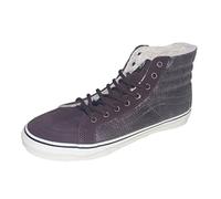 Vans Sk8-Hi Slim VQG364K, Unisex - Erwachsene Klassische Sneakers, Braun ((Cracked) Demitasse/Vanilla Ice), EU 40 (US 7.5)