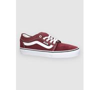 Vans Skate Chukka Low Sidestripe Skateschuhe burgundy / white Herren Gr. 8.0