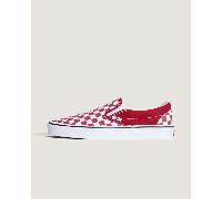 Vans - Slip-On Checkerboard Schuhe, Herren, Rot, Größe: 42