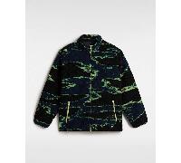 Vans - Slip Stream Full Zip Sherpa Jacke, Herren, Schwarz, Größe: XS