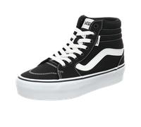 Vans Filmore Hi Platform Canvas Black White Damen-Schuhgröße 40