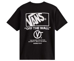 Vans Stacked Hi SS Tee black/white (001) XL