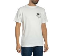 Vans T-Shirt Stockpile Kurzarm Weiß Herren Größe L