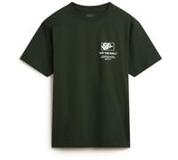 Vans Stockpile T-Shirt dunkelgrün/weiß - XL